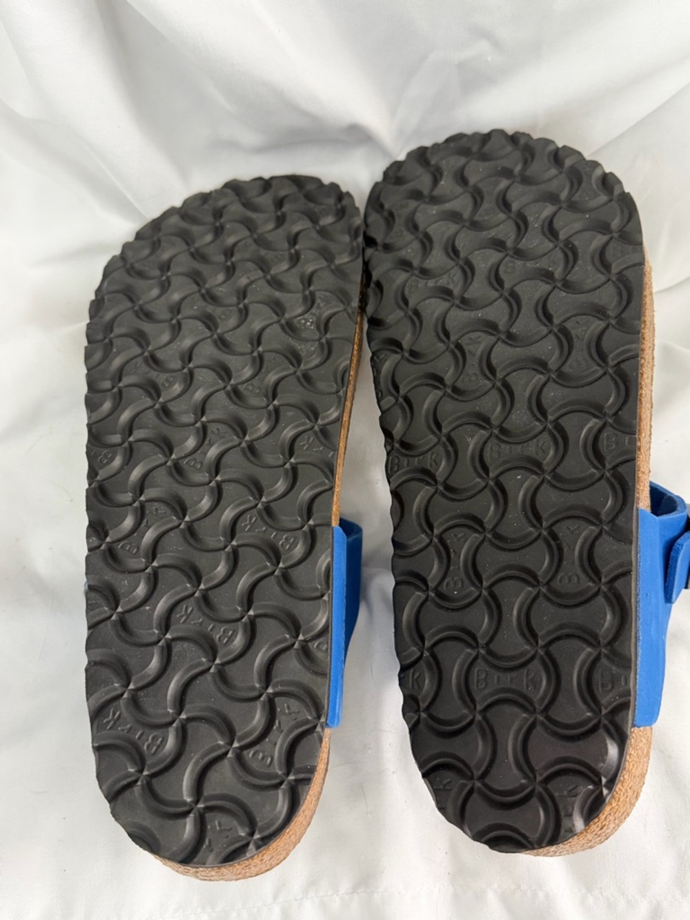 Birkenstock Blue T-Strap Sandals - Picture 5 of 5